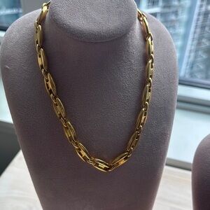 Vintage Anne Klein Gold Chain Necklace